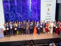 Entidades reconocidas en la gala del 25 aniversario de la Fundación Universidad Pablo de Olavide, en el Acuario de Sevilla.