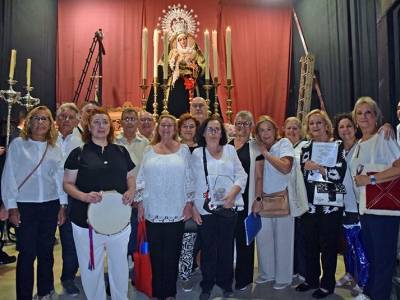 Nuestra Señora del Desconsuelo recorre el barrio de los Principe y el Polígono Norte en una jornada de fervor y devoción mariana