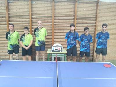 Tres victorias  más para los equipos del CD El Puerto Tenis de Mesa