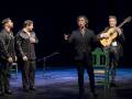 Arcángel, con Los Mellis y Salvador Gutiérrez, en la clausura de La Mistela.