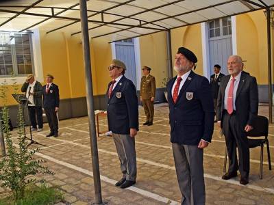 La Hermandad de Veteranos del Regimiento de Infantería Soria 9 celebra en Sevilla el IV Homenaje a los Veteranos de Infantería