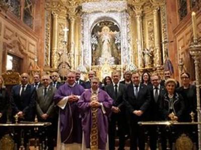 La Basílica acoge la convivencia de las Hermandades de Gloria con una Santa Misa por las víctimas del accidente ferroviario de Toledo